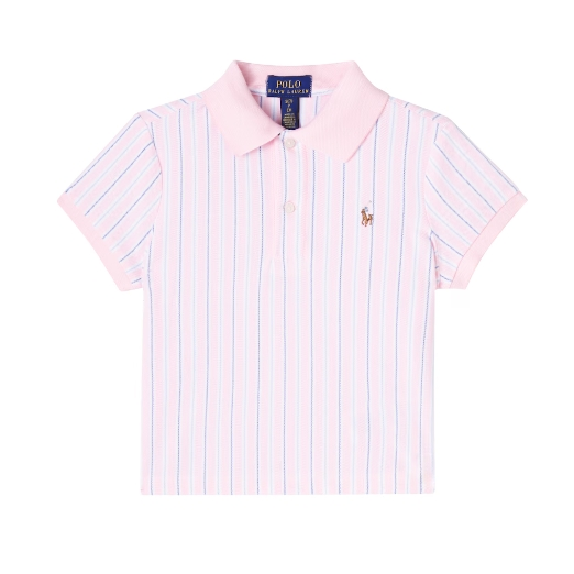 POLO RALPH LAUREN 拉夫劳伦大童款条纹POLO衫