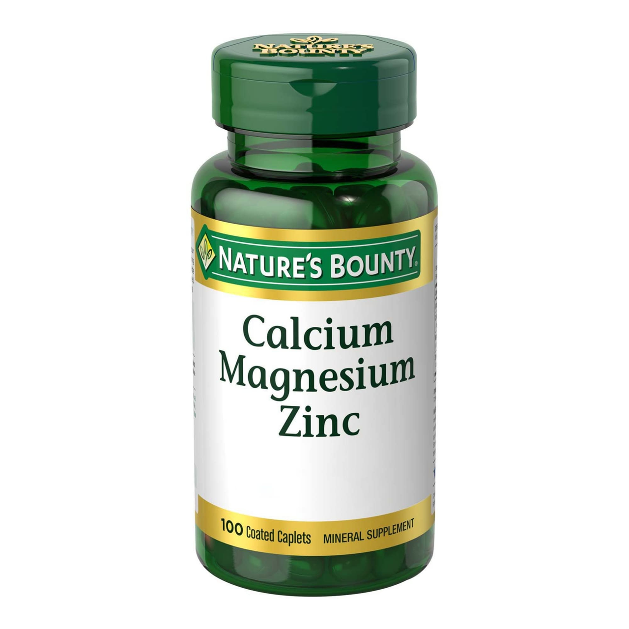 【含税直邮】Natures Bounty 自然之宝 钙矿物补充剂 钙、镁、锌 适合成人使用 100粒