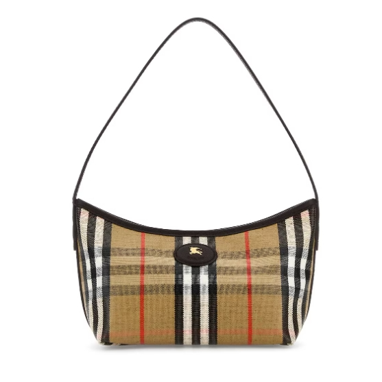 Burberry 印花帆布迷你 Highlands 手提包