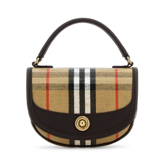 Burberry 印花帆布手提包