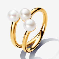 鞠婧祎同款！Pandora 潘多拉 珍珠开口戒指