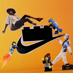 Nike x Lego 王炸组合即将上线 联名款大童T恤$35