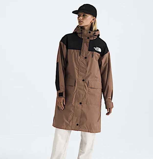 The North Face 长款派克大衣