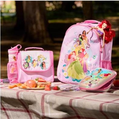 Disney Store：返校季大促 收新学期服饰用品 迪士尼公主双肩包$20