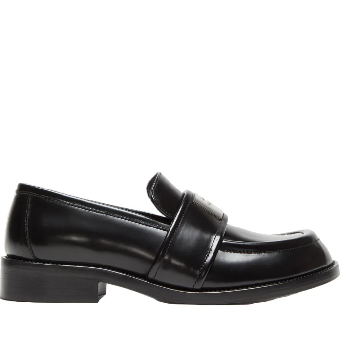Acne Studios 皮革乐福鞋 黑色