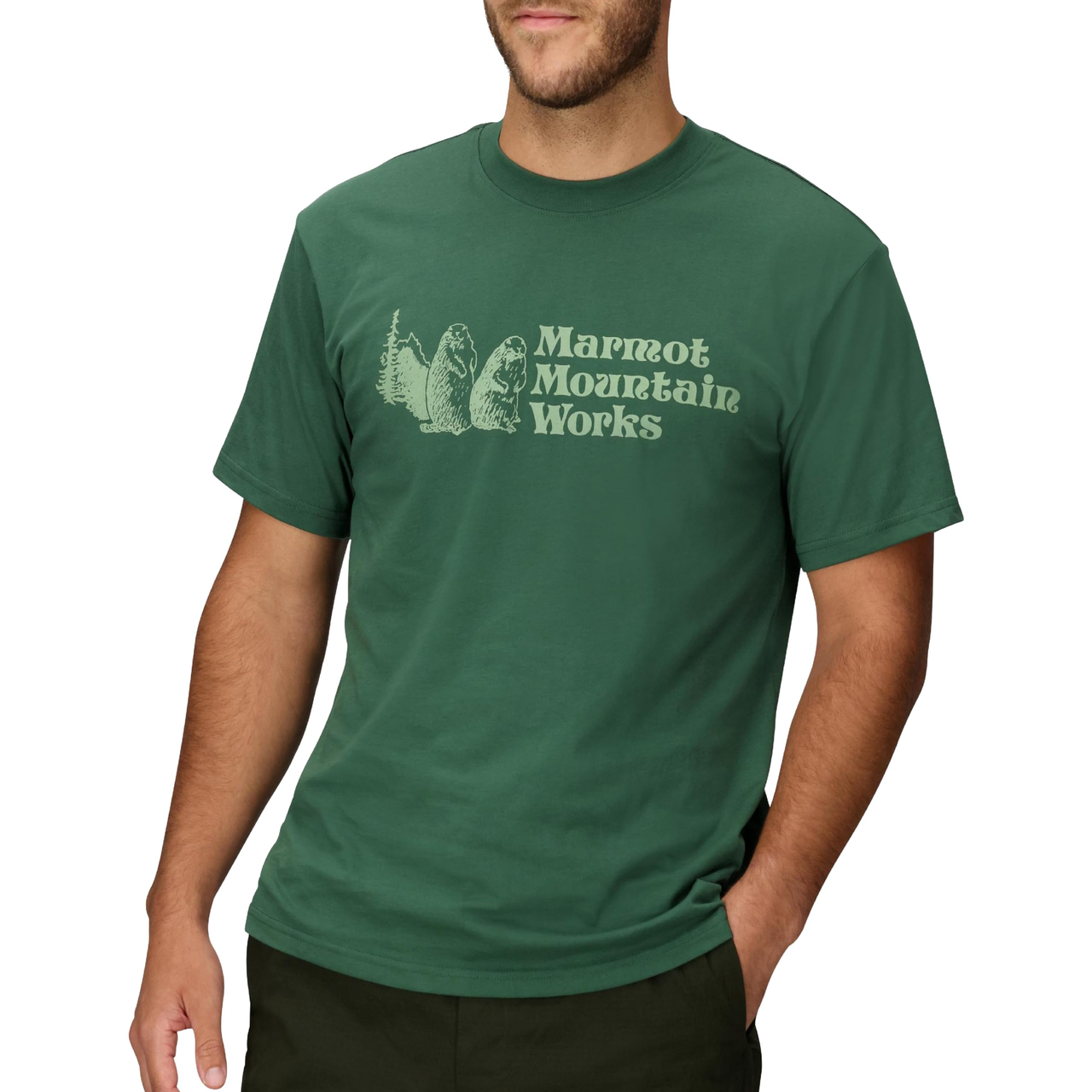 【含税直邮】MARMOT 男式 MMW 短袖 T 恤