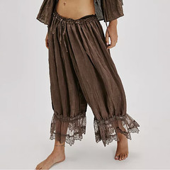 Free People Forever Young 灯笼裤 棕色