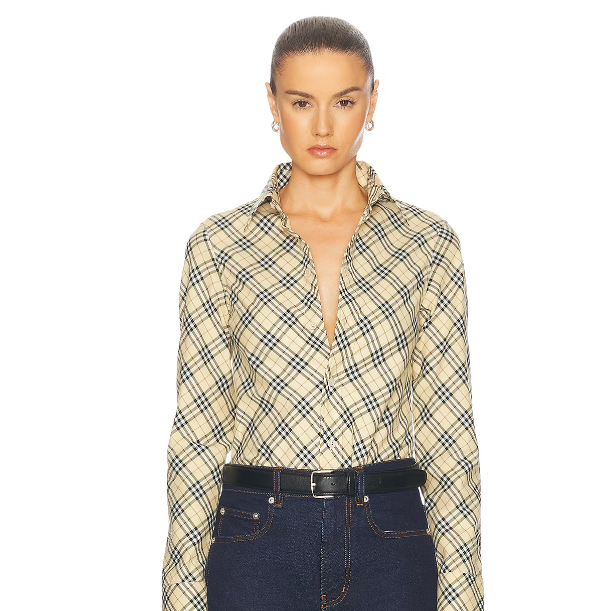 Burberry  绑带上装