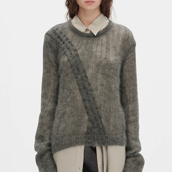 Ann Demeulemeester Zinaida 抽绳毛衣