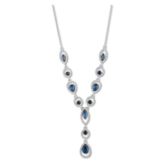 GIVENCHY 纪梵希蓝色宝石项链