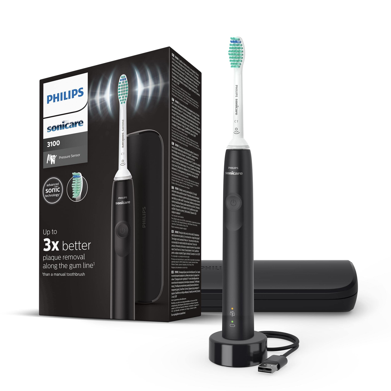 【含税直邮】Philips 飞利浦 Sonicare 3100 系列声波电动牙刷 HX3673/14