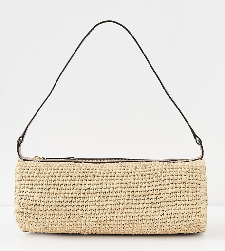 STAUD Mini Taru Raffia 草编包