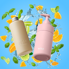 Wild 沐浴露 玫瑰粉外壳+轻爽柑橘