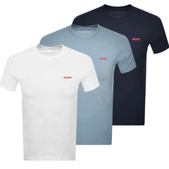 HUGO 圆领短袖*3
