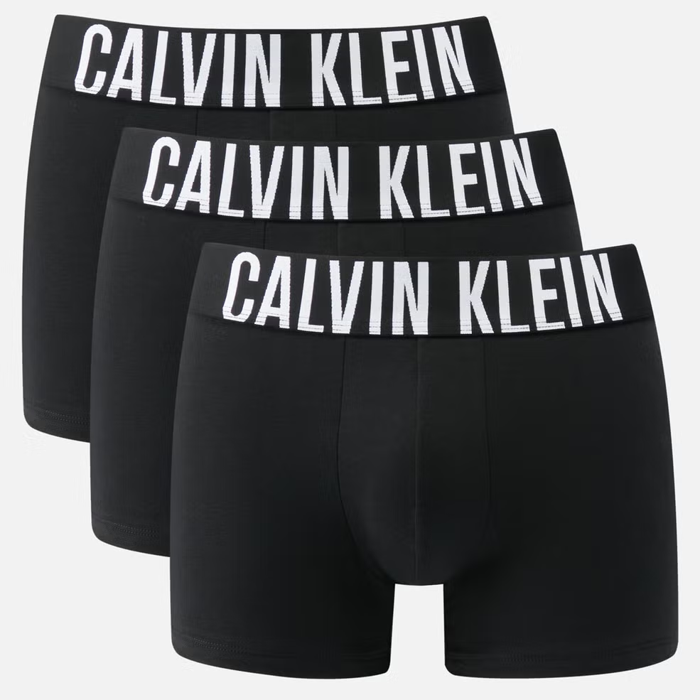 Calvin Klein Intense Power 黑色平角内裤 3条装
