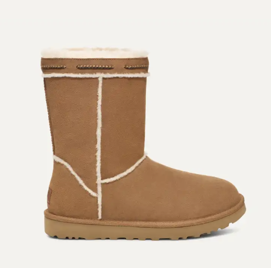 UGG Classic Short Shearling Braid 雪地靴