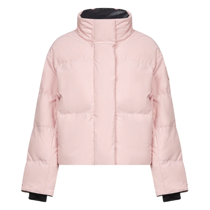 CANADA GOOSE 加拿大鹅 Grandview 粉色短款羽绒夹克