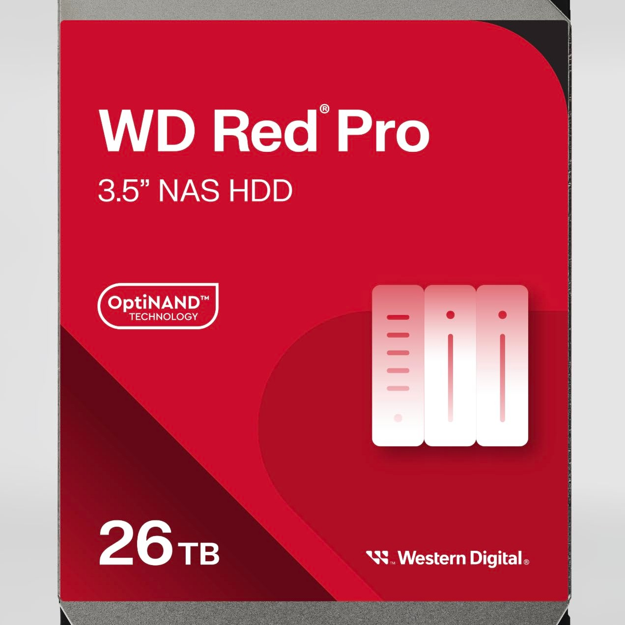 【含税直邮】Western Digital 26TB NAS内置硬盘WD Red Pro 3.5英寸