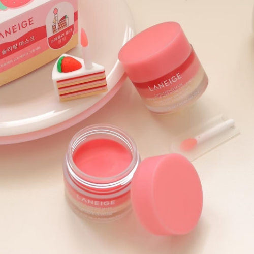 草莓蛋糕味！Laneige 兰芝 新款唇膜