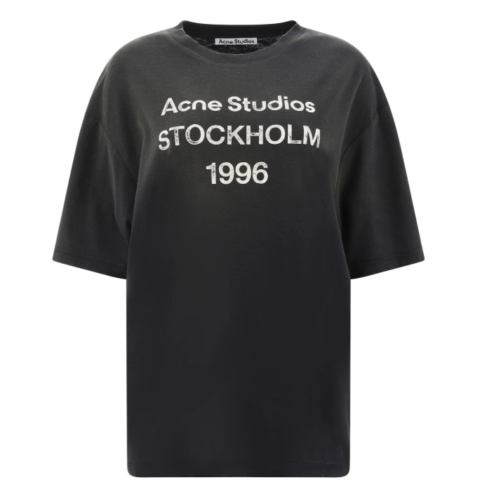 马思纯同款！Acne Studios Logo 印花T恤