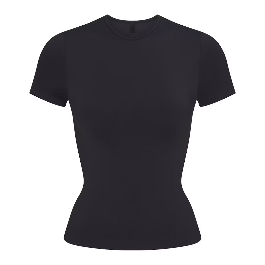3色可选！SKIMS Soft Smoothing Seamless T恤