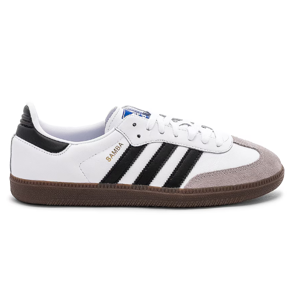凑单7折！Adidas 白色 Samba 运动鞋