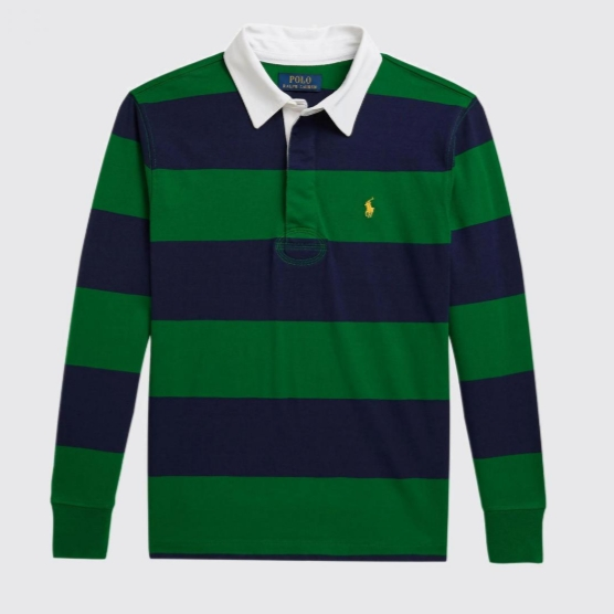 POLO RALPH LAUREN 拉夫劳伦条纹polo长袖T恤