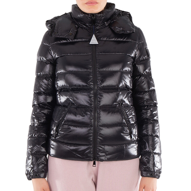 Moncler 亮面抽绳羽绒服