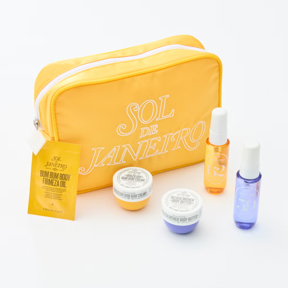 买就送唇部黄油棒！Sol de Janeiro 超值套装