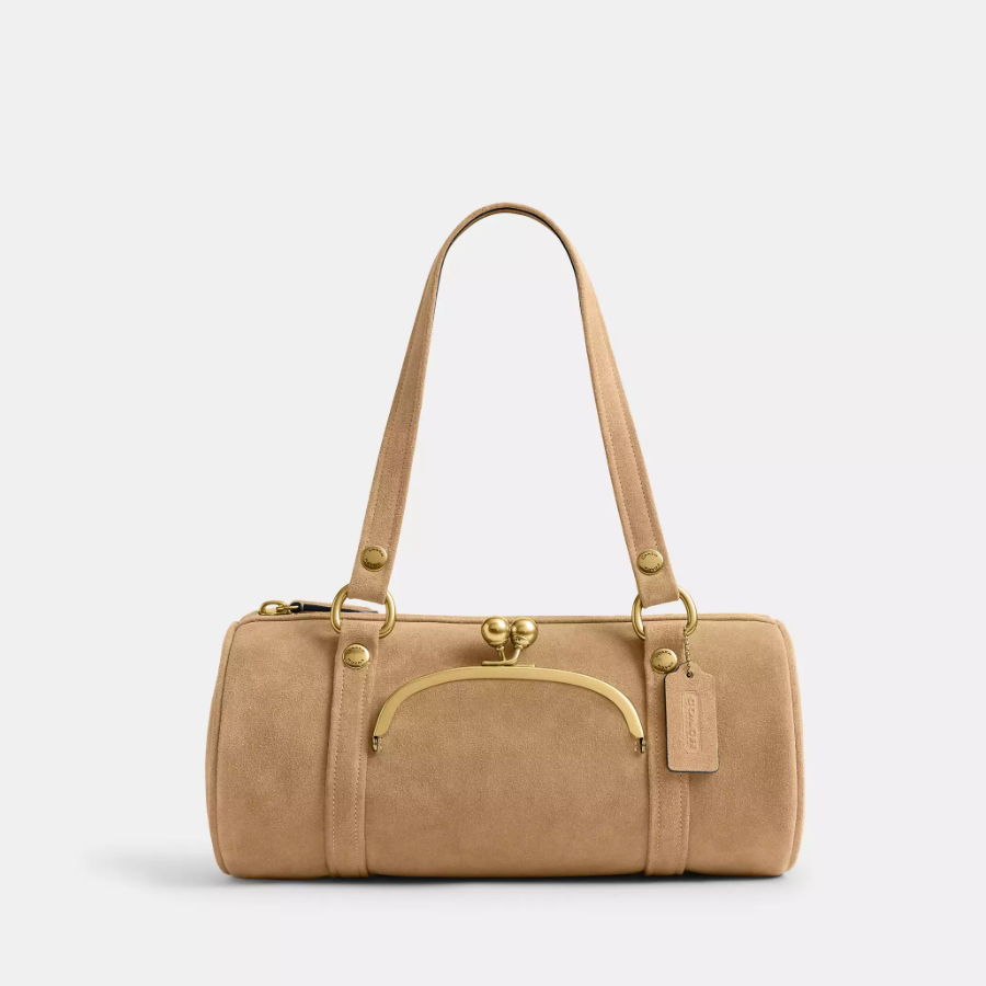 COACH 蔻驰 Barrel 锁吻桶包