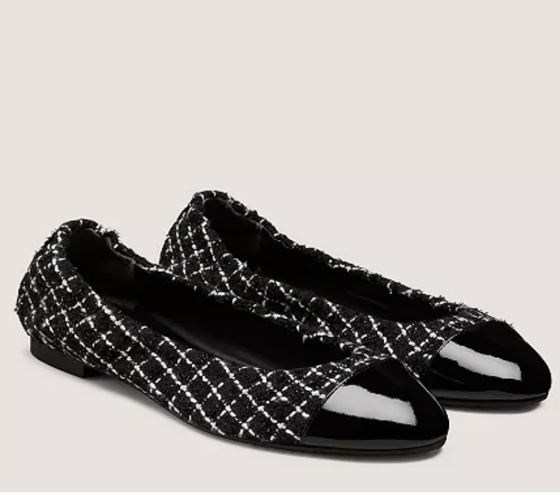 Stuart Weitzman 小香风芭蕾舞鞋