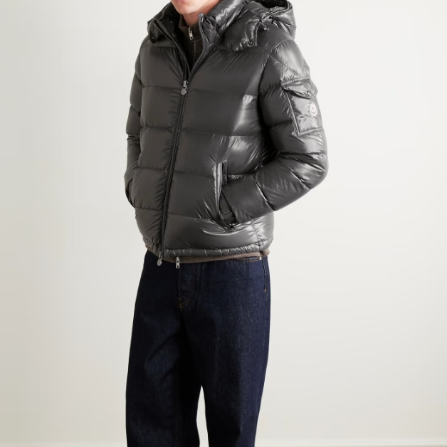 部分码有货！MONCLER Maya 灰色羽绒服
