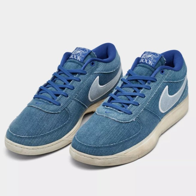 降价！Nike Book 牛仔蓝 男士篮球鞋