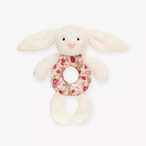 Jellycat 碎花邦尼兔摇铃