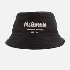 Alexander mcqueen logo渔夫帽