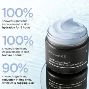 买赠冷离子2件套！Perricone MD US 裴礼康冷离子保湿面霜59ml