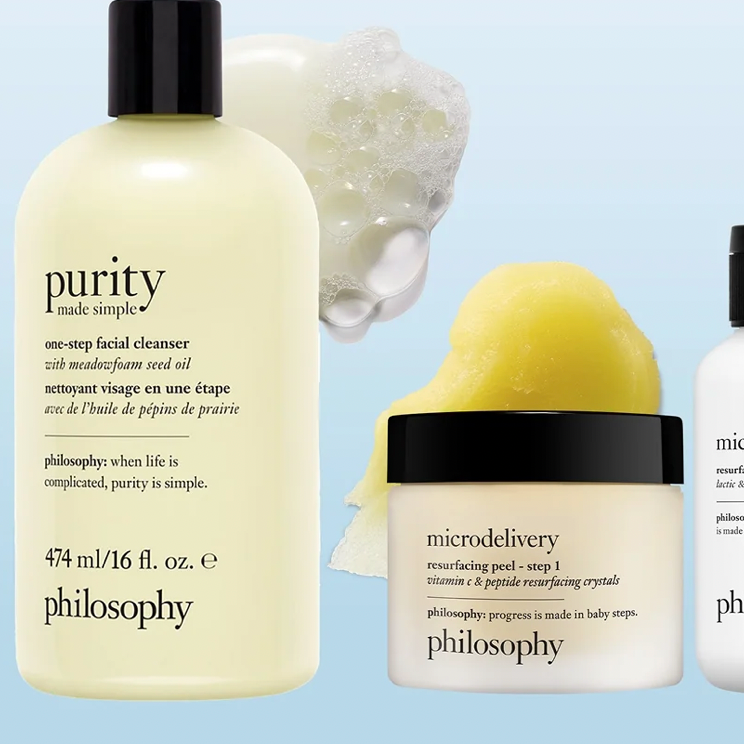 Philosophy：护肤享无门槛7.5折 入一步到位洁面