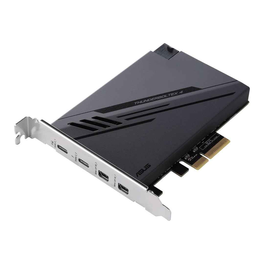 【含税直邮】ASUS 华硕 拓展卡 PCI Express 2 x 迅雷4(USB-C) 2 x迷你 DisplayPort TBT 接头 USB 2.0 接头