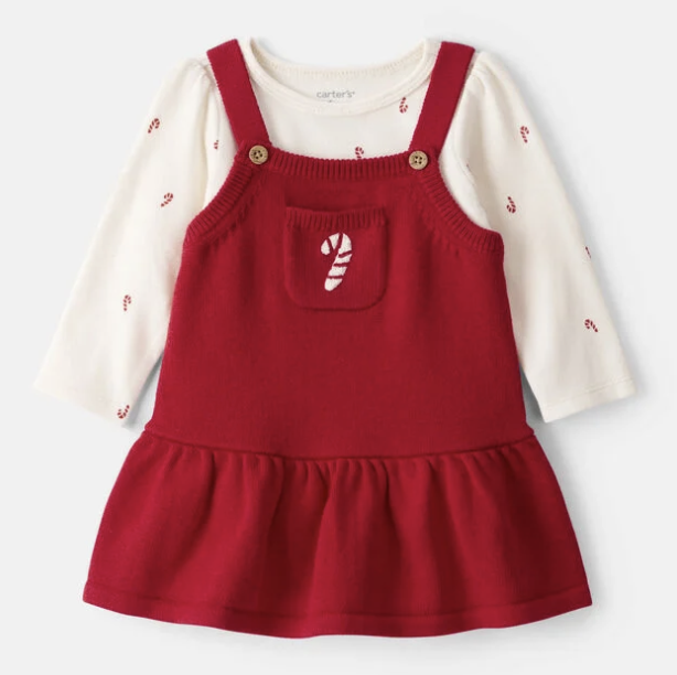 Carter's 婴儿圣诞连衣裙套装
