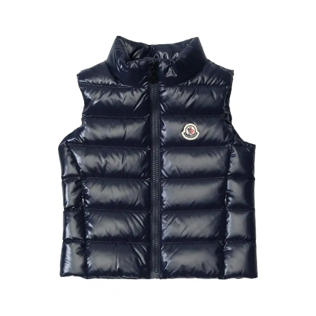 MONCLER 大童款绗缝软壳面料马甲