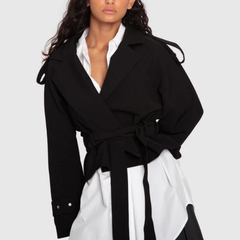 Belle and Bloom Fast Car 短款风衣