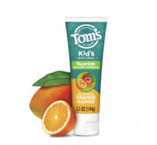 Tom's of Maine 芒果&橙子天然水果牙膏