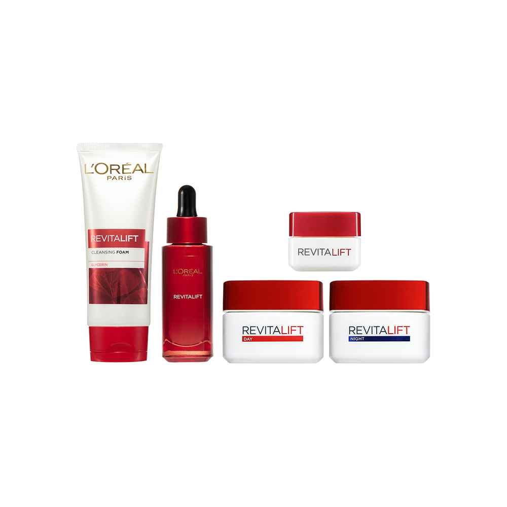 L’ORÉAL 复颜滋润保湿护肤套装 五件套