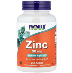 NOW Foods 锌50 毫克250 片