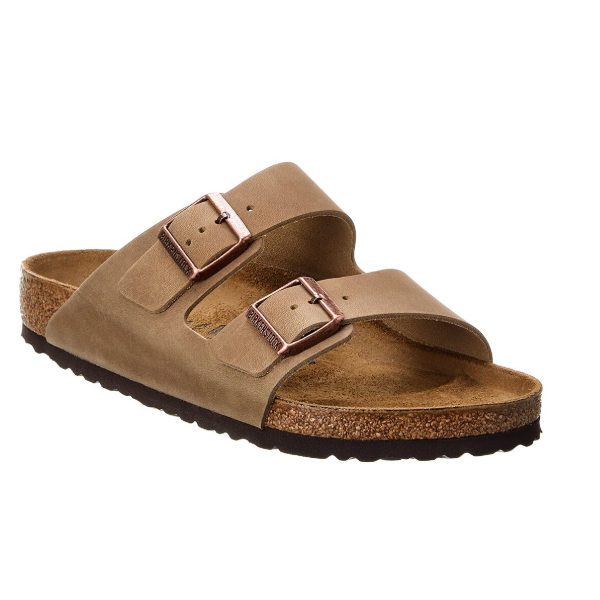 Birkenstock 勃肯 Arizona 油皮凉鞋