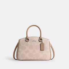 Coach 蔻驰 Savannah 老花小号手提包