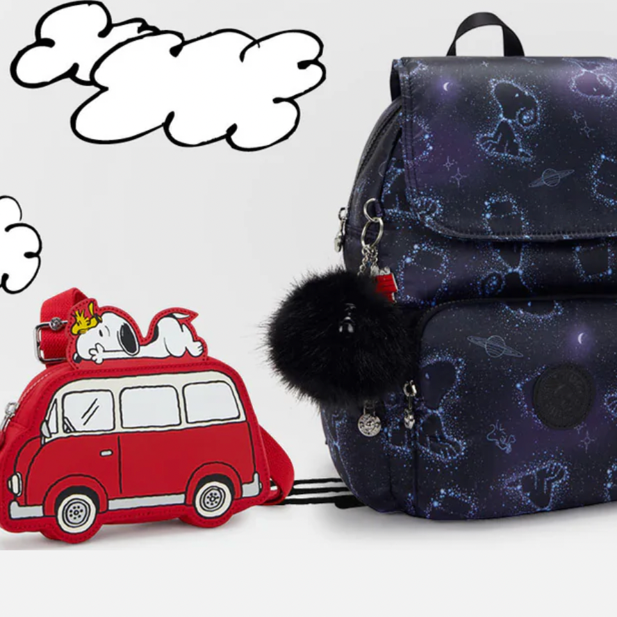 Kipling x Peanuts 合作款发售