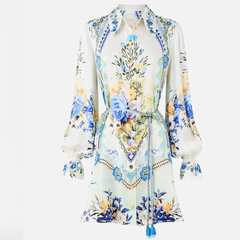 Camilla 印花衬衫裙