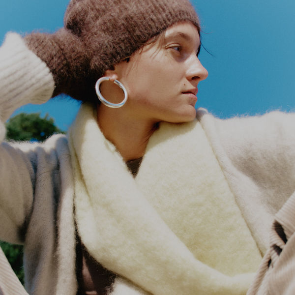 &other stories 大马海毛混纺围巾