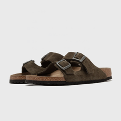 Birkenstock 勃肯 Arizona 麂皮凉鞋